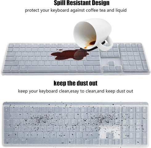 co2CREA Soft Skin Cover Compatible with Logitech MX Mechanical Wireless Illuminated Performance Keyboard...
