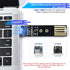 ELUTENG M.2 to USB Adapter Dual Protocol M.2 NVME SATA Hard Drive USB3.1 Gen2 10Gbps USB to NVME PCI-E SSD Reader M Key & B+M Key Support UASP for...