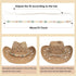 Hat Band for Womens Cowboy Hat, Hand Made Replaceable Fedora Hat Belt for Men Panama Hat...