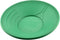 SE 14 Inch Gold Panning Pan - Three Riffles for Easier Mining and Prospecting (Single Green)...