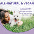 Halo Plant-Based Dog Treats with Peanut Butter and Banana, Vegan Dog Treat Pouch, 8oz bag...