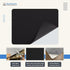 KING MOUNTAIN Canvas Repair Patch 9 x11 Inch 2 Pcs Self-Adhesive Waterproof Fabric Patch for Sofas, Tents, Furniture,Tote Bags, Car Seats (Black)...