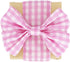 Pink White Buffalo Check Plaid Wired Ribbon,2 1/2”x10 Yard, Farmhouse Gingham Ribbon for Easter, Christmas, Wreath, Spring, Summer, Wedding, Baby ...