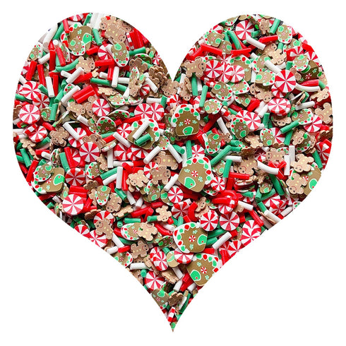 EHOPE Fake Sprinkles Fake Christmas Sprinkles Fake Candy Sprinkles Clay Sprinkles Polymer Sprinkles Polymer Clay Slices for Nail Art DIY Crafts Ca...