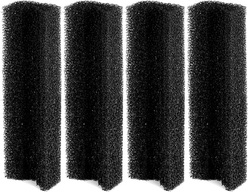 TARARIUM CTUV-H8F JUP-03 Aquarium Filter Replacement Filters Sponge 4 Pack COOSPIDER JUP03 CTUV-H8F...