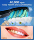 Sonic Electric Toothbrush for Adults, Power Electric Toothbrush with 8 Brush Heads, Travel Case, 40000 VPM Deep Clean 5 Modes, Rechargeable Toothb...