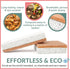 bioGo White 12 Pack Biodegradable Kitchen Sponges - Eco-Friendly, Compostable, Natural Cellulose Dish Sponges...