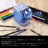 Mitsubishi Pencil, Adidas Pencil, Uni, K5594B AI02 B, Hexagonal Shank, Blue & Black, 1 Dozen...