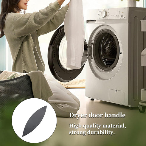 Bistinay Dryer Door Handle Kit Door Handle Replacement Dryer Accessories Replacmenet for Whirlpool Black 8559751 1063630 8519332