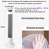 Mesh Cover for Oscillating Tower Fan (Not Included Fan),Tower Fan Guard Covers for Kids Finger Protector,Reusable Oscillating Floor Fan Dustproof ...