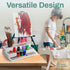 Home Intuition 3 Tier 14 inch Non-Skid Spice Rack Kitchen Pantry Organizer...
