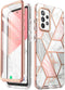 i-Blason Cosmo Protective Case for 6.5-Inch Samsung Galaxy A53 5G (2022), Marble Pink...