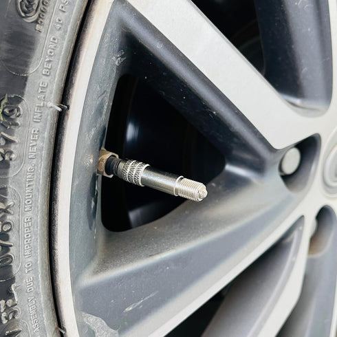 39mm Double Seal Valve Stem Caps,Valve Stem Extenders High Pressure Inflate/Flow Through Valve Stem Caps Tire Caps for High Pressure Cars, Trucks,...