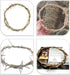 ZULUF 7.5" Crown of Thorns from Bethlehem Jerusalem – Authentic Holy Land Passion of Christ Gift Boxed Ornament HLG027...