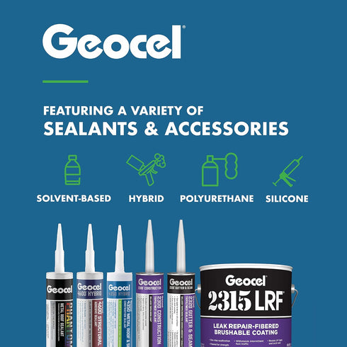 Geocel GC55101 ROOF BONDING SEALANT 4500 10 oz, One Size, Multi...