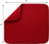 Dish Mat Absorbent, Reversible, Microfiber,Dish Drying Mat for Kitchen,Machine Washable Farmhouse Dishes Drainer for Countertop Fast Drying, Red D...