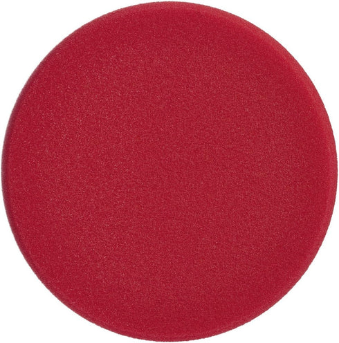 SONAX Red Hard Cutting Pad 493100 | Heavy-Duty Foam Pad for Swirl & Scratch Removal | Ideal for Aggressive Paint Correction | Durable Hook & Loop ...