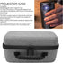 Projector Carrying Case for Capsule 3 Lasers 1080P Grey, EVA Projector Bag Durable Waterproof Shakeproof Portable Mini Projector EVA Hard Travel S...