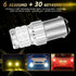 Brake Light Bulb,1157 Led Bulb,Car Accessories 9-30V Tail Light Bulb Super Bright Low Power 1157 2357 2057 7528 BAY15D LED Bulbs with Projector,Re...
