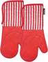 Silicone Oven Mitts Heat Resistant 932? with Waterproof & Non-Slip Kitchen Mittens, Set of 2 Extra Long Oven Gloves with Soft Cotton Terry Lining ...
