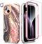 iPhone 15 Case with Screen Protector + Bumper + Camera Protector, iPhone 15 Full Body Protective Case TPU Shockproof, Anti-Yellowing Stylish Shiny...