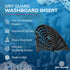 Grit Guard Washboard Bucket Insert, Removes Dirt from Wash Mitt for Car Detailing, Attaches to Grit Guard Insert, Fits Most 3-6 Gallon Car Wash Bu...