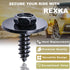 Rexka 20 pcs M4.8-1.61 x 16mm Hex Head Sems Screws for BMW Wheel Arch Trim Underfloor Coating Rear Trim Cover Underhood Shield 07147129160 E46 E60...