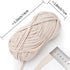 NICEEC 2 Skeins Soft T-Shirt Yarn for Crochet & Knitting -Easy Crocehted Solid Color Fabric Cloth Yarn for Handmade DIY Crafts - Bag, Basket, Cush...