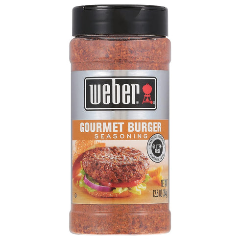 Weber Gourmet Burger Seasoning, 12.5 Ounce Shaker...