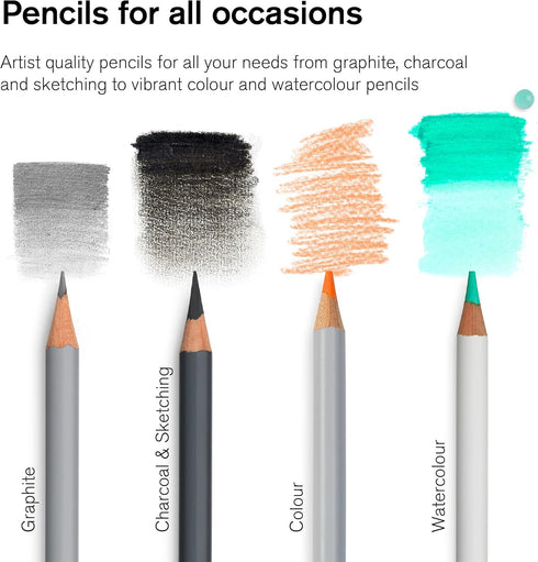 Winsor & Newton Studio Collection Artist Pencils, Color Pencils, Set of 12...