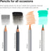 Winsor & Newton Studio Collection Artist Pencils, Sketching Pencils, Set of 6...