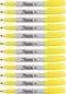 Sharpie Yellow, Permanent Markers, Fine Point Tip, 12-Count...