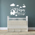 Elephant Nursery Wall Decal, Dream Big Little One Decal, Elephant Sticker, Baby Boy Girls Room Decor, Nursery Decals, Cloud and Star Nursery A42 (...