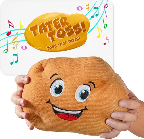 Tater Toss! Toss That Tater - Electronic Plush Musical Potato Passing Game for Kids - Great for Birthday Parties & Families...