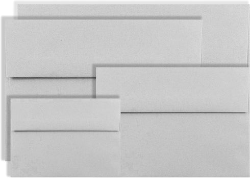 Gray Pastel 50 Pack (5-1/4 x 7-1/4) A7 Envelopes for 5 X 7 Invitations Announcements Weddings fromThe Envelope Gallery...