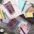 20 Pcs Christian Gifts Set Bulk Bible Verse Pens Sticky Notes Scripture Ballpoint Quote Cute Religious Note Pads for Nurse Teachers Office (Christ...