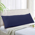 EVOLIVE Ultra Soft Body Pillow Cover/Pillowcases 21"x54" with Hidden Zipper Closure (21"x54" Body Pillow Cover, Navy)...