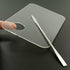 2 Pcs Acrylic Makeup Palette Makeup Mixing Tray with Makeup Spatula for Beauty Salon Color Cream Liquid Foundation Mixing Palette (Rectangular)...