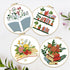 FREEBLOSS 4 Pack Embroidery Starter Kit, Books Embroidery Set for Beginners Flower Embroidery Kit Full Range of Cross Stitch Supplies includes Emb...
