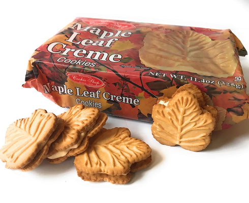 Maple Leaf Cookies, one 11.4 oz package...