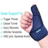 Trigger Thumb Splints - Thumb Spica Support Brace Stabilizer for Carpal Tunnel, Arthritis, Sprains, Strains, Pain Relief - Left or Right Hand...