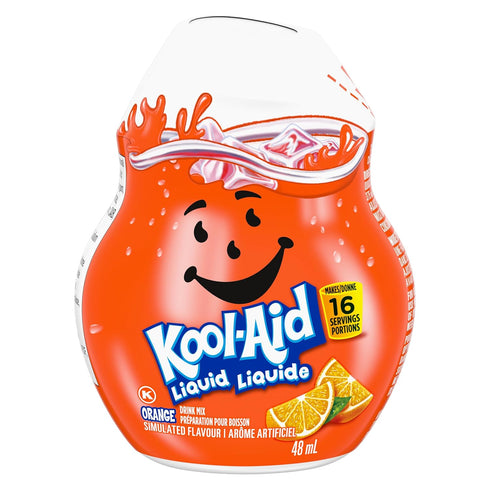 Kool-Aid Orange Liquid Drink Mix, 48mL/1.6 fl.oz., {Imported from Canada}...