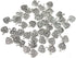 50 Pcs Heart Charms Antique Silver Pendants Beads Supplies for DIY Jewelry Making Necklace Bracelet Accessories Making Finding Earring Keychain Cr...