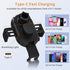 SUPERNIGHT Wireless Car Charger, 15W Qi Fast Charging Auto Clamping Phone Holder Mount on Air Vent & Dashboard for iPhone Samsung Huawei Oneplus, ...