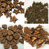 120PCS Assorted Wooden Buttons 2 Holes 12 Shapes Mixed Sewing Art Cloth Art DIY Craft Supplies Kit with Storage Box (12Assorted)...