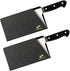 EVERPRIDE Butcher Chef Knife Edge Guards (2-Piece Set) Wide Knives Blade Edge Protectors - Meat Cleaver Knife Sheath Set - BPA-Free Chef Knife Cov...