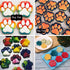 Set of 6?3 Packs Silicone Molds Puppy Dog Paw & Bone Shaped and 3 Packs Stainless Steel Dog Bone Cookie Cutters,for Homemade Treats?Paw?Ice?Candy ...
