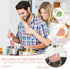 Silicone Kitchen Cooking Utensils Set Heat Resistant, 5 Pcs Silicone Spatula Set for Baking Cooking Mixing, Silicone Cooking Utensils Set for Nons...