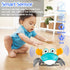 Hirger Crawling Crab Baby Toy: Tummy Time Toys for Infant 3 6 9 12 18 Months - Walking Dancing Crab for Toddler 1 2 3 4 Year Old - Music Birthday ...