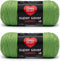 Red Heart Super Saver Jumbo Spring Green Yarn - 2 Pack of 396g/14oz - Acrylic - 4 Medium (Worsted) - 744 Yards - Knitting/Crochet......